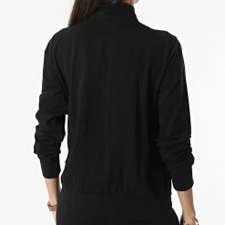 Meilleure vente 🧨 Ensemble De Survetement Femme A Strass 164146-CC270 Noir de Emporio Armani 🧨 -Emporio Armani Soldes Boutique emporio armani 326920 164146 CC270 00020 20220719T142121 04