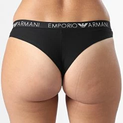 Grosses soldes 🤩 Lot De 2 Strings Femme 163337-CC318 Blanc Noir de Emporio Armani 😍 -Emporio Armani Soldes Boutique emporio armani 326925 163337 CC318 00911 20220729T151217 03