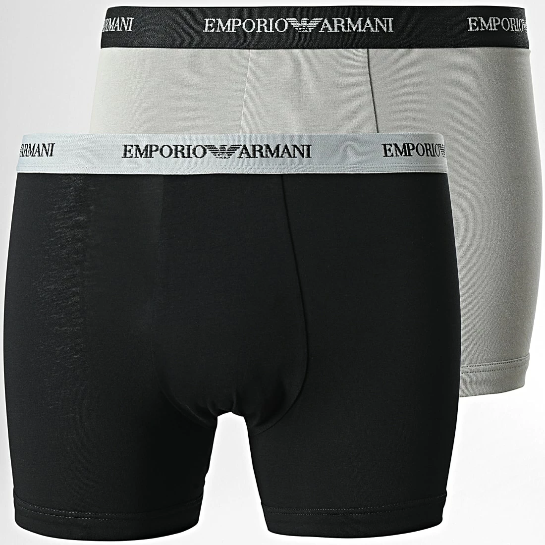 Grosses soldes ⭐ Lot De 2 Boxers 111268 CC717 Noir Gris de Emporio Armani 😀 1 Grosses soldes ⭐ Lot De 2 Boxers 111268 CC717 Noir Gris de Emporio Armani 😀