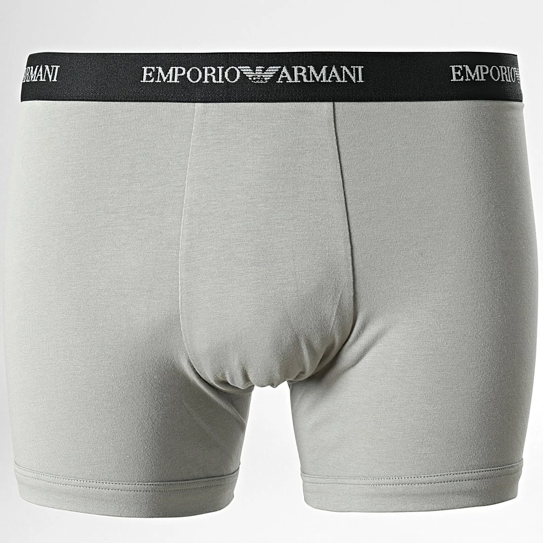 Grosses soldes ⭐ Lot De 2 Boxers 111268 CC717 Noir Gris de Emporio Armani 😀 2 Grosses soldes ⭐ Lot De 2 Boxers 111268 CC717 Noir Gris de Emporio Armani 😀 – Image 2