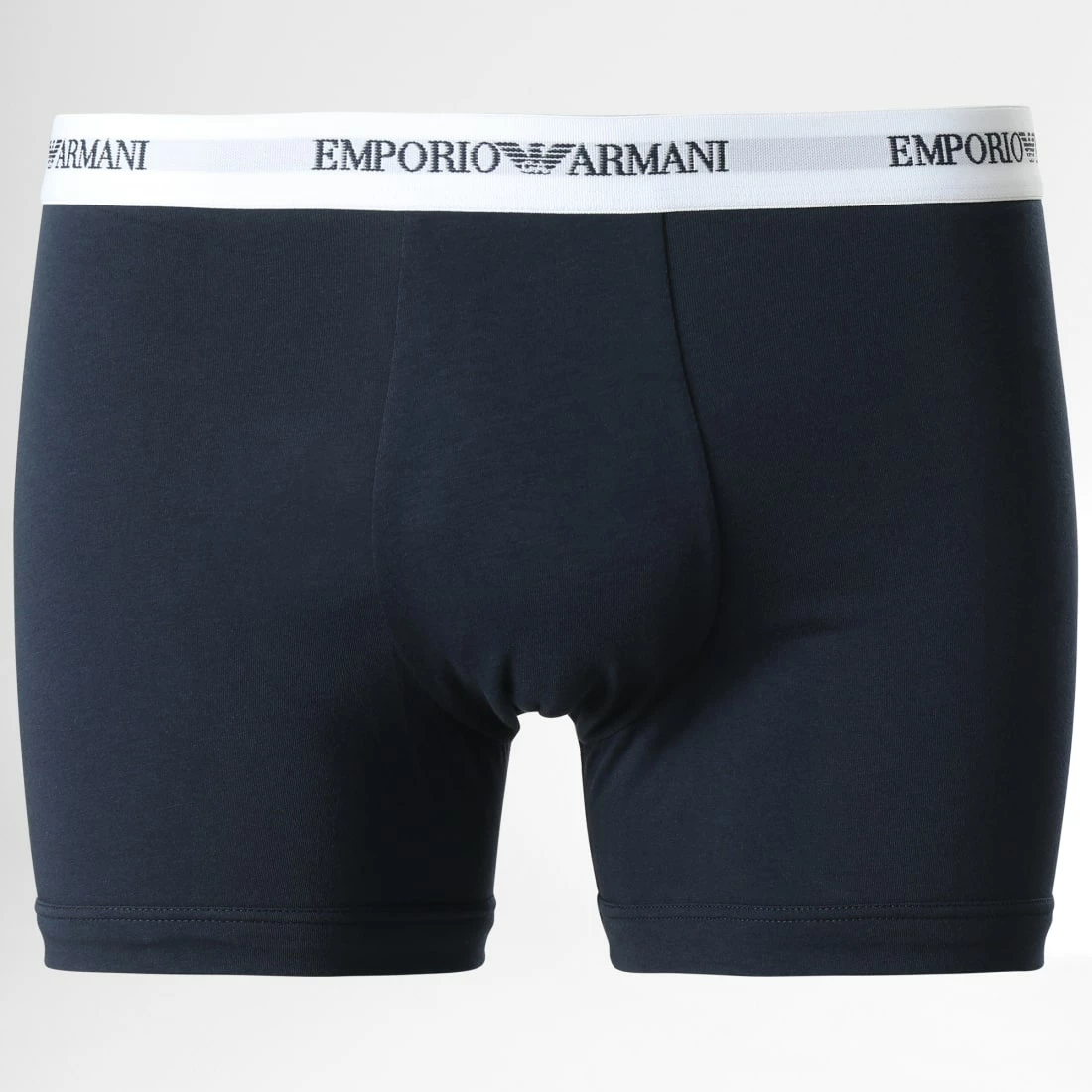 Remise ⭐ Lot De 2 Boxers 111268 CC717 Blanc Bleu Marine de Emporio Armani 👏 2 Remise ⭐ Lot De 2 Boxers 111268 CC717 Blanc Bleu Marine de Emporio Armani 👏 – Image 2