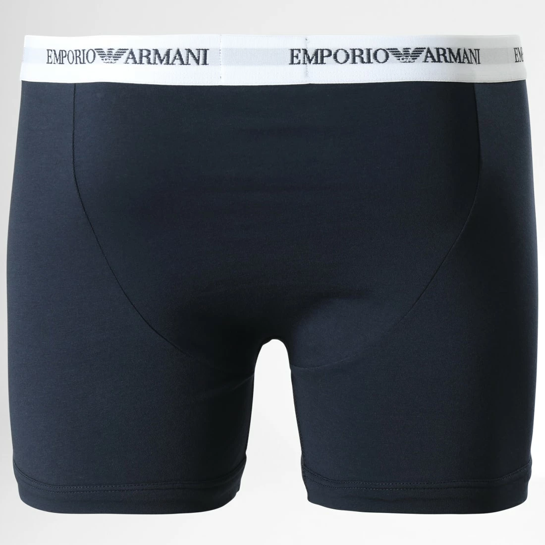 Remise ⭐ Lot De 2 Boxers 111268 CC717 Blanc Bleu Marine de Emporio Armani 👏 4 Remise ⭐ Lot De 2 Boxers 111268 CC717 Blanc Bleu Marine de Emporio Armani 👏 – Image 4