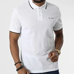 Le moins cher ⌛ Polo Manches Courtes 6L1FD8-1JTKZ Blanc de Emporio Armani 🤩 -Emporio Armani Soldes Boutique emporio armani 327134 6L1FD8 1JTKZ 0100 20220708T122039 03