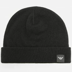 Acheter ⌛ Bonnet 627043 Noir de Emporio Armani 🧨