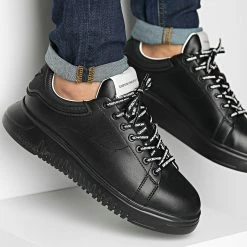 Remise ⌛ Baskets X4X264 XN191 Black Black de Emporio Armani ✨