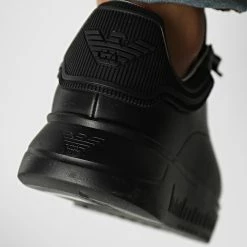 Remise ⌛ Baskets X4X264 XN191 Black Black de Emporio Armani ✨ -Emporio Armani Soldes Boutique emporio armani 328766 X4X264 XN191 K001 20220727T154446 04