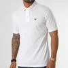 Promo 👏 Polo Manches Courtes 6L1F93-1JTKZ Blanc de Emporio Armani ✨