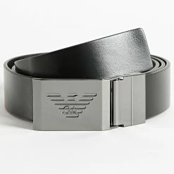 Promo 🔥 Ceinture Réversible Y4S504 Noir de Emporio Armani 👏 -Emporio Armani Soldes Boutique emporio armani 330177 Y4S504 Y132J 89861 20220811T152256 03