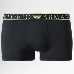 Offres 🥰 Boxer 111389-2F719 Noir de Emporio Armani 🎉
