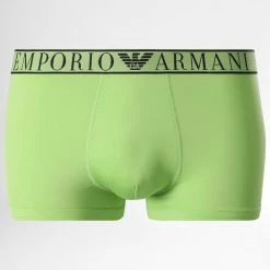 Meilleure affaire 🥰 Boxer 111389-2F719 Vert de Emporio Armani 🎉