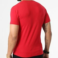 Sortie 😍 Tee 👚 Shirt 111971-2F525 Rouge de Emporio Armani ✨ -Emporio Armani Soldes Boutique emporio armani 331903 111971 2F525 12174 20220819T142709 04