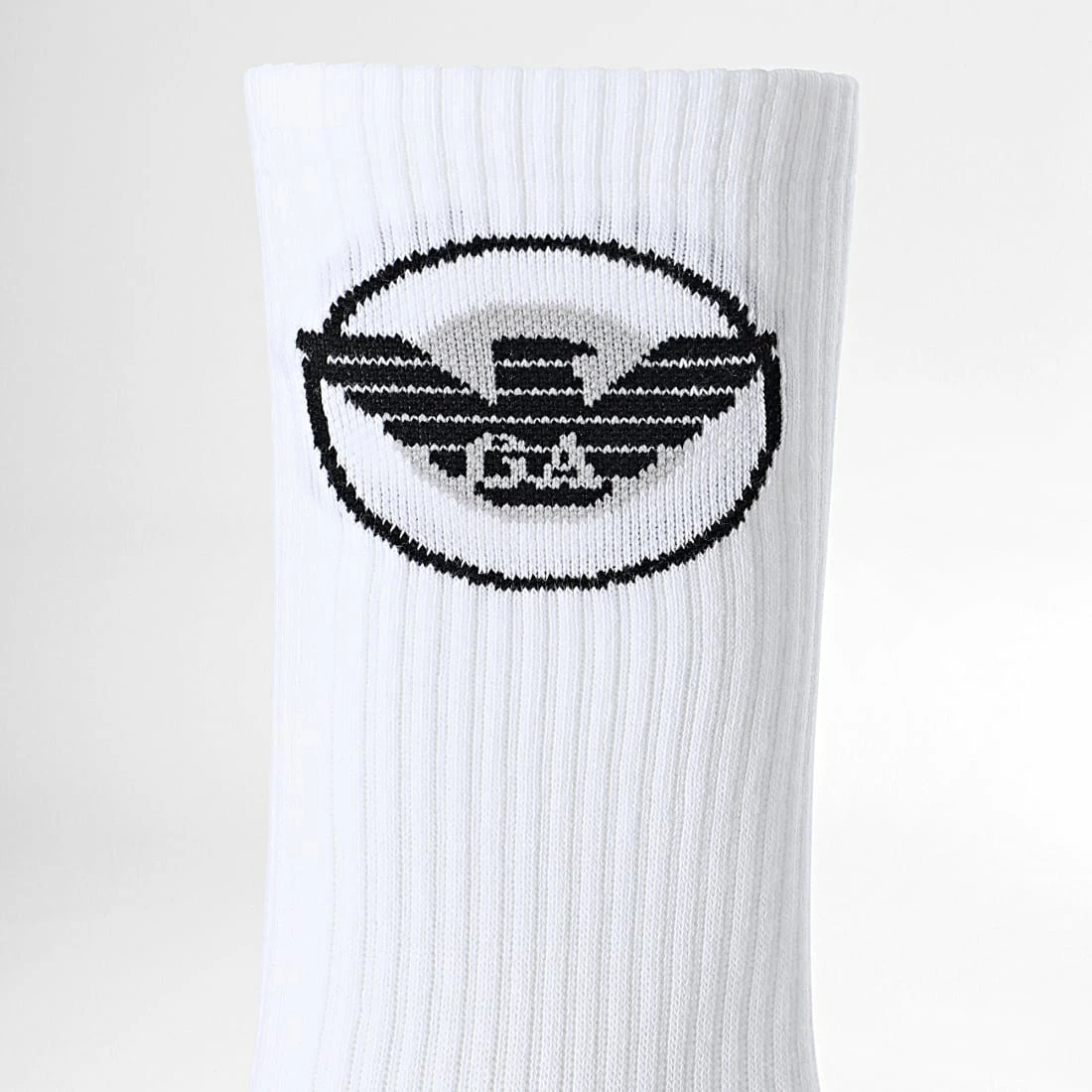 Le moins cher 🛒 Lot De 3 Paires De Chaussettes 303133 Blanc de Emporio Armani 🛒 3 Le moins cher 🛒 Lot De 3 Paires De Chaussettes 303133 Blanc de Emporio Armani 🛒 – Image 3