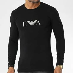 Budget 👏 Tee 👚 Shirt Manches Longues 111023 Noir de Emporio Armani ⭐ 6 Budget 👏 Tee 👚 Shirt Manches Longues 111023 Noir de Emporio Armani ⭐ -Emporio Armani Soldes Boutique emporio armani 338155 111023 2F526 00020 20221011T160428 03