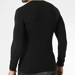 Budget 👏 Tee 👚 Shirt Manches Longues 111023 Noir de Emporio Armani ⭐ 7 Budget 👏 Tee 👚 Shirt Manches Longues 111023 Noir de Emporio Armani ⭐ -Emporio Armani Soldes Boutique emporio armani 338155 111023 2F526 00020 20221011T160429 04