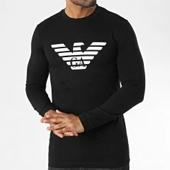 Budget 🌟 Tee 👚 Shirt Manches Longues 8N1TN8 Noir de Emporio Armani 💯 6 Budget 🌟 Tee 👚 Shirt Manches Longues 8N1TN8 Noir de Emporio Armani 💯 -Emporio Armani Soldes Boutique emporio armani 340214 8N1TN8 1JPZZ 0022 20221011T160336 03