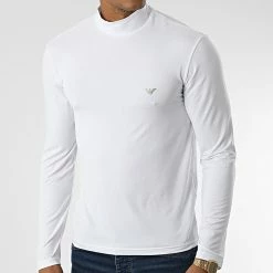 Remise ✔️ Tee 👕 Shirt Manches Longues 112009 Blanc de Emporio Armani 😀 6 Remise ✔️ Tee 👕 Shirt Manches Longues 112009 Blanc de Emporio Armani 😀 -Emporio Armani Soldes Boutique emporio armani 340404 112009 2F511 00010 20221027T155207 03