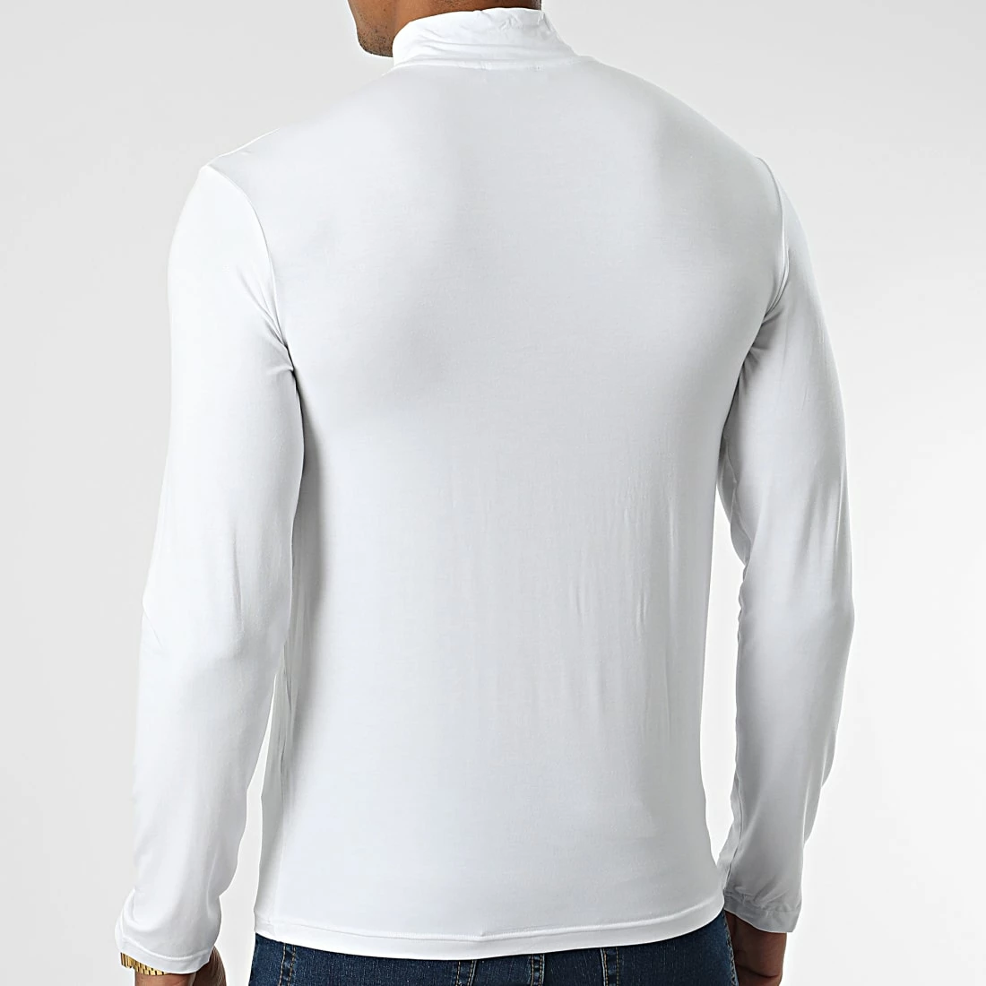 Remise ✔️ Tee 👕 Shirt Manches Longues 112009 Blanc de Emporio Armani 😀 4 Remise ✔️ Tee 👕 Shirt Manches Longues 112009 Blanc de Emporio Armani 😀 – Image 4