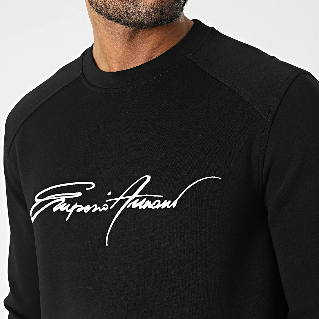Acheter ✔️ Sweat Crewneck 6L1MP3 Noir de Emporio Armani 🥰 2 Acheter ✔️ Sweat Crewneck 6L1MP3 Noir de Emporio Armani 🥰 – Image 2