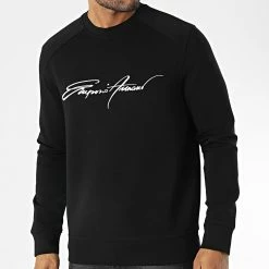 Acheter ✔️ Sweat Crewneck 6L1MP3 Noir de Emporio Armani 🥰 6 Acheter ✔️ Sweat Crewneck 6L1MP3 Noir de Emporio Armani 🥰 -Emporio Armani Soldes Boutique emporio armani 340452 6L1MP3 1JHSZ 0055 20221011T160220 03