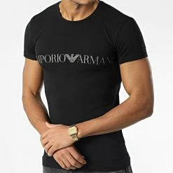 Les meilleures critiques de 🥰 Tee 👚 Shirt 111035 Noir de Emporio Armani 💯