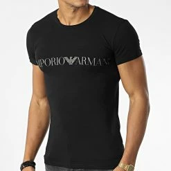 Les meilleures critiques de 🥰 Tee 👚 Shirt 111035 Noir de Emporio Armani 💯 -Emporio Armani Soldes Boutique emporio armani 340492 111035 2F729 00020 20221027T155514 03