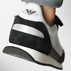 Acheter 🥰 Baskets X4X537 XM678 Dark Grey Light Grey Chocolate de Emporio Armani 👍 -Emporio Armani Soldes Boutique emporio armani 341708 X4X537 XM678 S157 20221018T145816 04