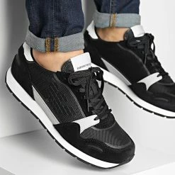 Top 10 😍 Baskets X4X537 XM678 Navy Light Grey Navy de Emporio Armani 🎁