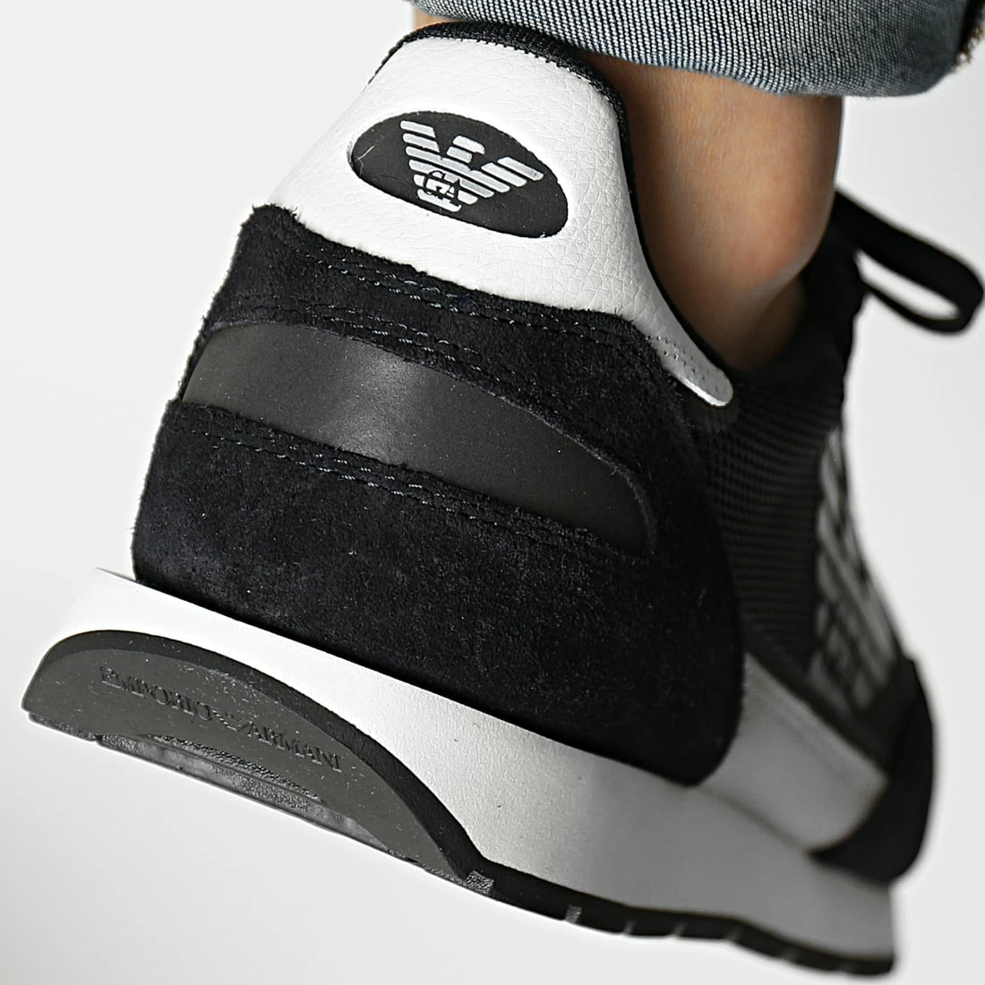 Top 10 😍 Baskets X4X537 XM678 Navy Light Grey Navy de Emporio Armani 🎁 4 Top 10 😍 Baskets X4X537 XM678 Navy Light Grey Navy de Emporio Armani 🎁 – Image 4