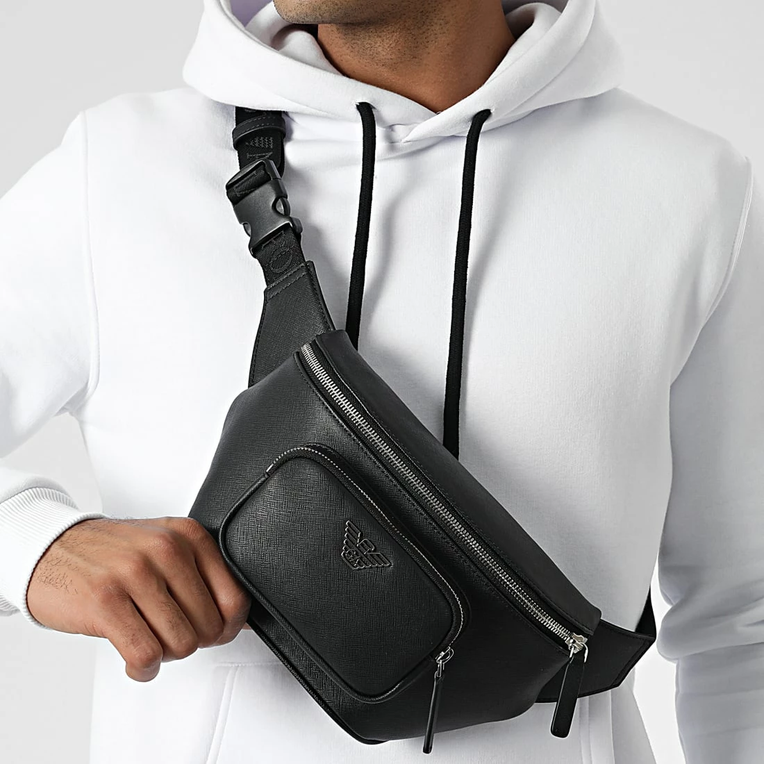 Meilleure vente 🔥 Sac Banane Y4O238 Noir de Emporio Armani 🤩 3 Meilleure vente 🔥 Sac Banane Y4O238 Noir de Emporio Armani 🤩 – Image 3