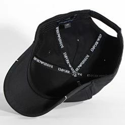Promo 💯 Casquette 627639 2F550 Noir de Emporio Armani 🥰 -Emporio Armani Soldes Boutique emporio armani 341755 627639 2F550 00121 20221006T161315 04