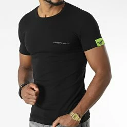 Grosses soldes 👍 Tee 👕 Shirt 111035-2F517 Noir de Emporio Armani 👍 -Emporio Armani Soldes Boutique emporio armani 343444 111035 2F517 00020 20221014T151119 03