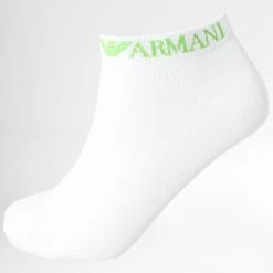 Budget 🛒 Lot De 3 Paires De Chaussettes 300038 Blanc Noir de Emporio Armani ⭐ -Emporio Armani Soldes Boutique emporio armani 343445 300038 2F254 56110 20221020T152652 03