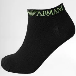 Budget 🛒 Lot De 3 Paires De Chaussettes 300038 Blanc Noir de Emporio Armani ⭐ -Emporio Armani Soldes Boutique emporio armani 343445 300038 2F254 56110 20221020T152654 05