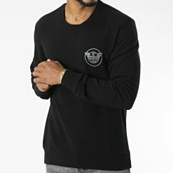 Tout neuf 🎁 Sweat Crewneck 111785-2F573 Noir de Emporio Armani 😀 -Emporio Armani Soldes Boutique emporio armani 343449 111785 2F573 00020 20221014T151151 03