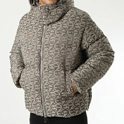 Coupon 😉 Doudoune Capuche 6L1BH2-1NLLZ Gris de Emporio Armani ⭐ -Emporio Armani Soldes Boutique emporio armani 343576 6L1BH2 1NLLZ 0177 20221017T153006 03