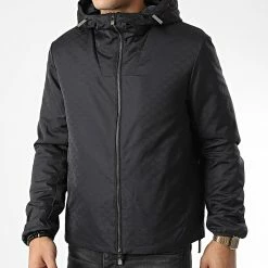 Sortie 🔥 Veste Zippée Capuche 8N1BN4 Noir de Emporio Armani 💯 -Emporio Armani Soldes Boutique emporio armani 344880 8N1BN4 1NHQZ F052 20221027T155533 03