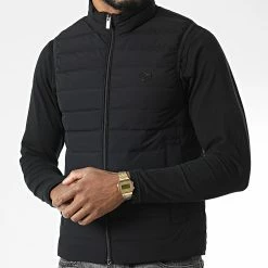 Top 10 🔥 Doudoune Sans Manches 8N1BQ1 Noir de Emporio Armani 🌟