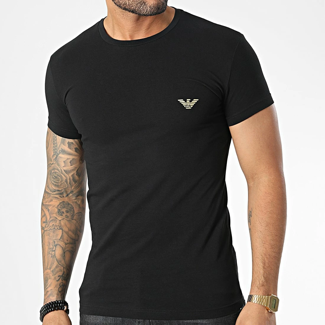 Coupon 🔥 Tee 👚 Shirt 111035-2F512 Noir de Emporio Armani 😍 1 Coupon 🔥 Tee 👚 Shirt 111035-2F512 Noir de Emporio Armani 😍