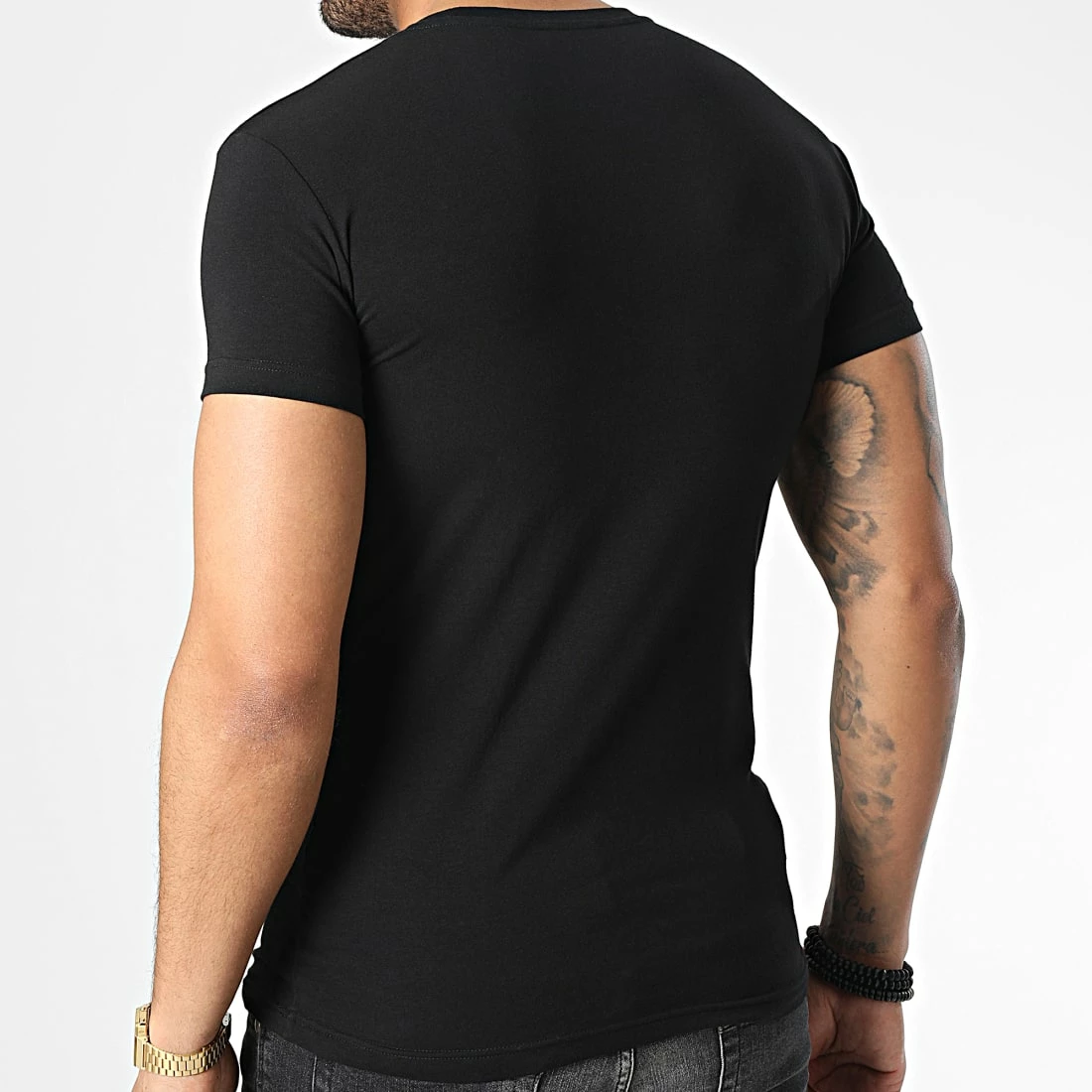 Coupon 🔥 Tee 👚 Shirt 111035-2F512 Noir de Emporio Armani 😍 4 Coupon 🔥 Tee 👚 Shirt 111035-2F512 Noir de Emporio Armani 😍 – Image 4