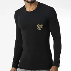 Acheter 🎁 Tee 👚 Shirt Manches Longues 111023-2F595 Noir de Emporio Armani 🔔 -Emporio Armani Soldes Boutique emporio armani 346287 111023 2F595 00020 20221031T152201 03
