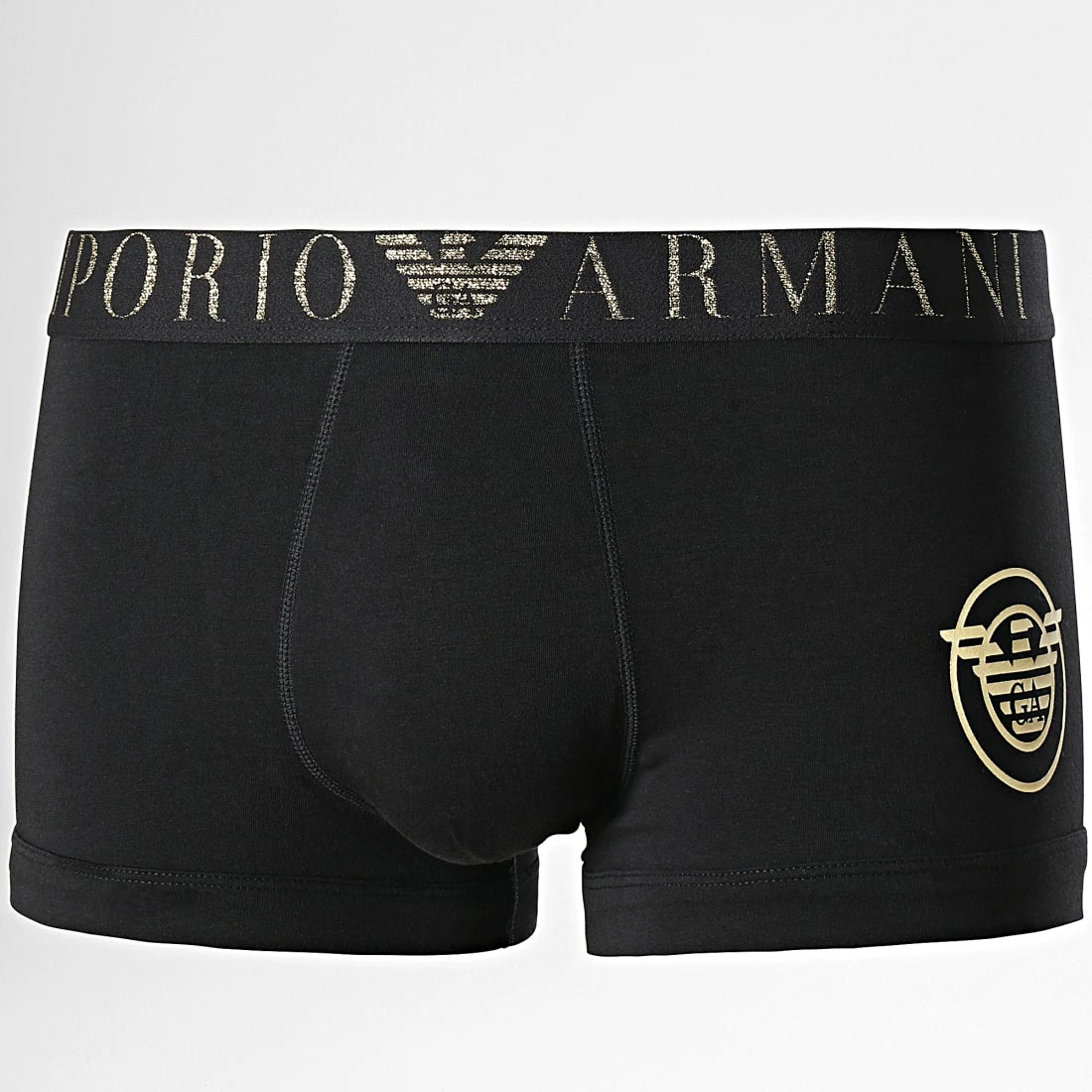 Sortie ✔️ Boxer 111389 2F595 Noir Doré de Emporio Armani 🤩 1 Sortie ✔️ Boxer 111389 2F595 Noir Doré de Emporio Armani 🤩