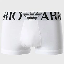Meilleure affaire ✔️ Boxer 111389-CC716 Blanc de Emporio Armani 🔥
