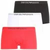 Le moins cher ⭐ Lot De 3 Boxers 111610-CC722 Blanc Rouge Noir de Emporio Armani 🎁